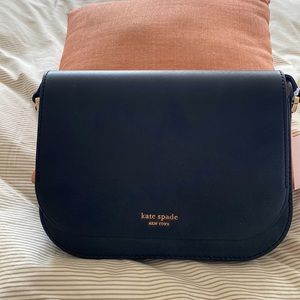 Kate Spade leather medium flap shoulder bag